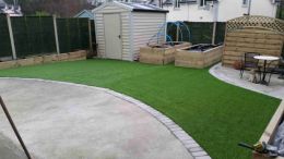 Artificial Lawns, Front Gardens, Back Gardens, Play areas, creches, Carlow, Dublin, Wicklow, Wexford, Kilkenny, Laois, Waterford Supplied and Installed, Country Lane Landscaping. 